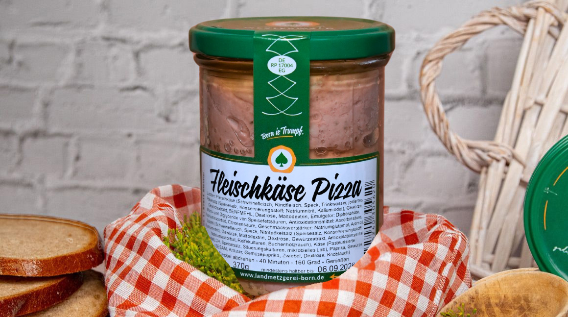 Fleischkäse Pizza