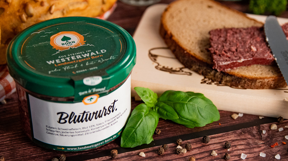 Hausmacher Blutwurst 